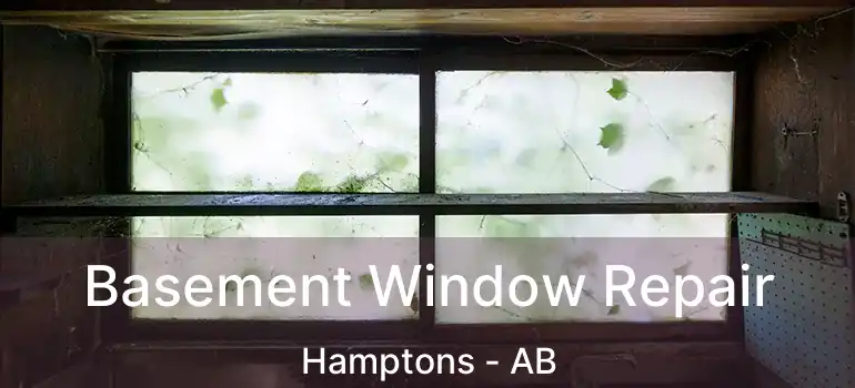  Basement Window Repair Hamptons - AB