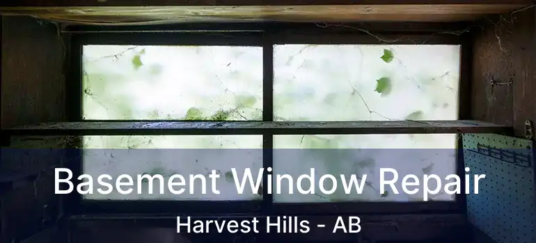  Basement Window Repair Harvest Hills - AB