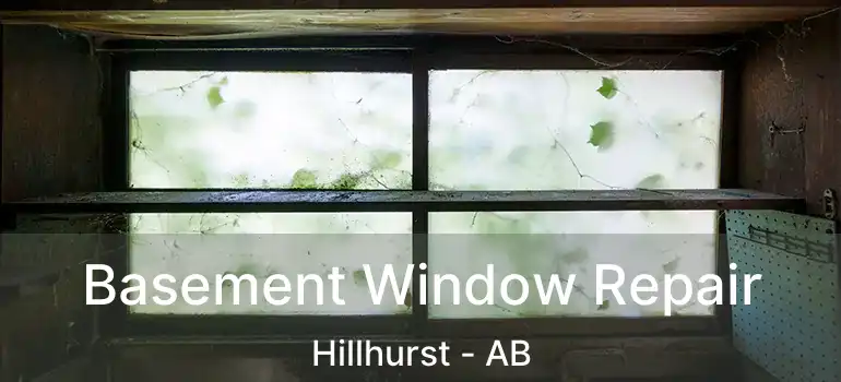  Basement Window Repair Hillhurst - AB