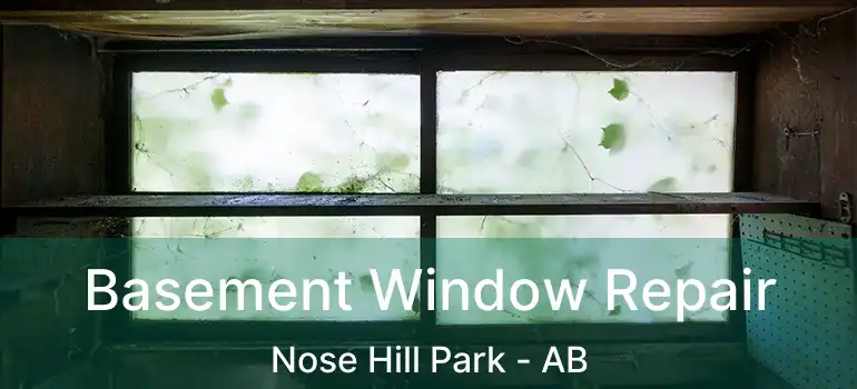  Basement Window Repair Nose Hill Park - AB