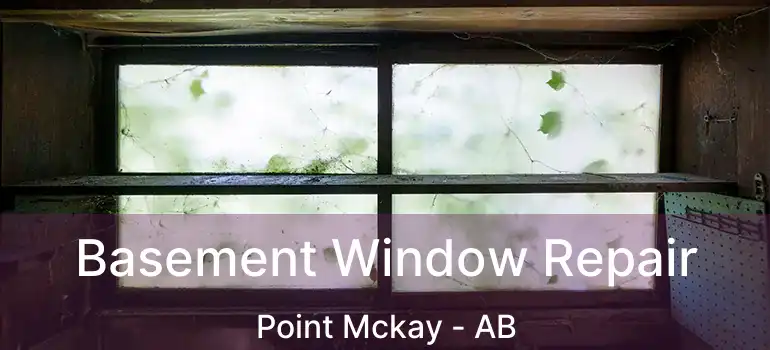  Basement Window Repair Point Mckay - AB