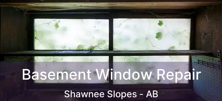  Basement Window Repair Shawnee Slopes - AB