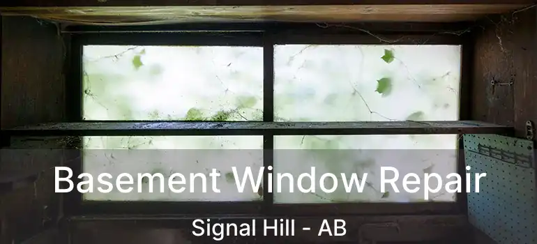  Basement Window Repair Signal Hill - AB