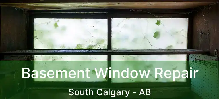  Basement Window Repair South Calgary - AB