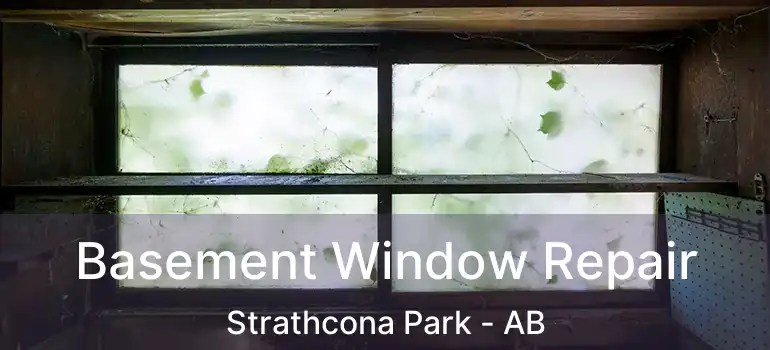  Basement Window Repair Strathcona Park - AB
