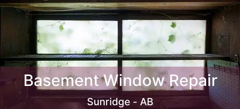  Basement Window Repair Sunridge - AB