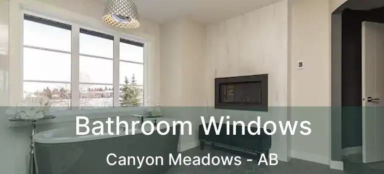  Bathroom Windows Canyon Meadows - AB
