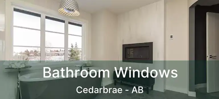  Bathroom Windows Cedarbrae - AB