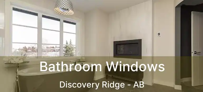  Bathroom Windows Discovery Ridge - AB