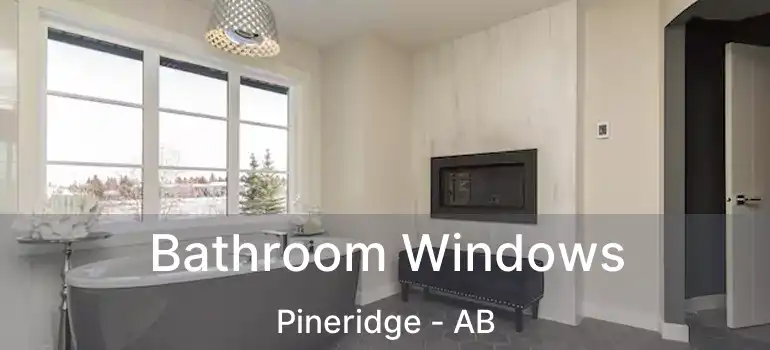  Bathroom Windows Pineridge - AB
