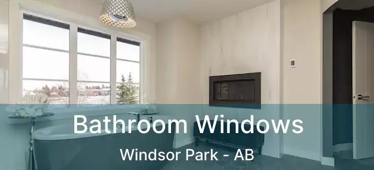  Bathroom Windows Windsor Park - AB