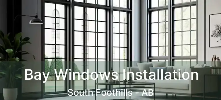 Bay Windows Installation South Foothills - AB