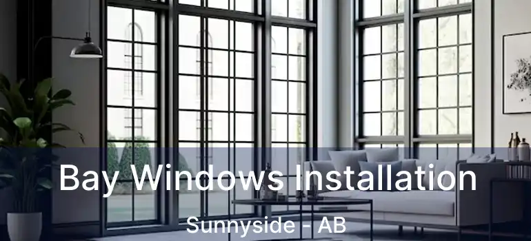  Bay Windows Installation Sunnyside - AB