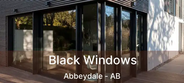  Black Windows Abbeydale - AB