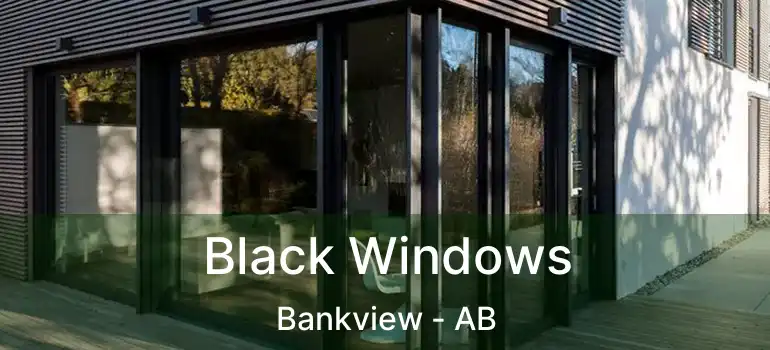  Black Windows Bankview - AB