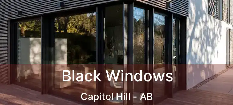  Black Windows Capitol Hill - AB