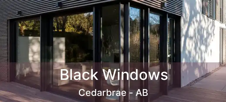  Black Windows Cedarbrae - AB