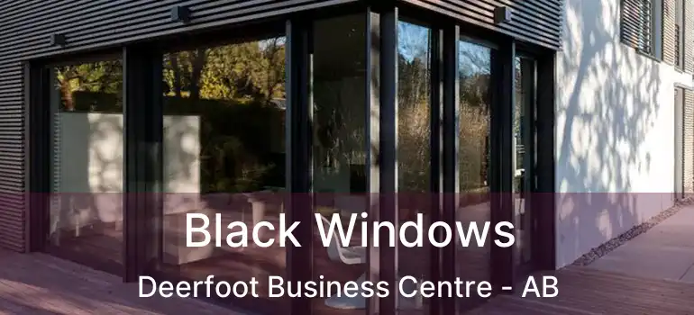 Black Windows Deerfoot Business Centre - AB