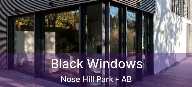  Black Windows Nose Hill Park - AB