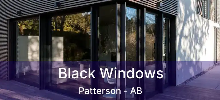  Black Windows Patterson - AB