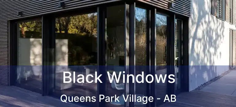  Black Windows Queens Park Village - AB