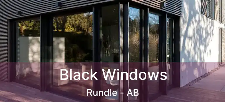  Black Windows Rundle - AB