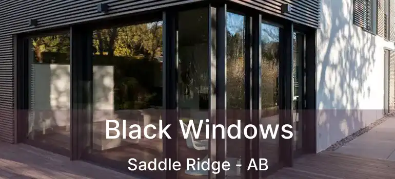  Black Windows Saddle Ridge - AB