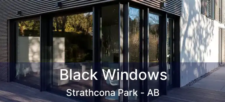  Black Windows Strathcona Park - AB