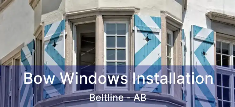  Bow Windows Installation Beltline - AB