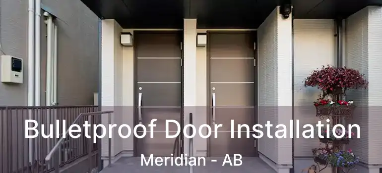  Bulletproof Door Installation Meridian - AB