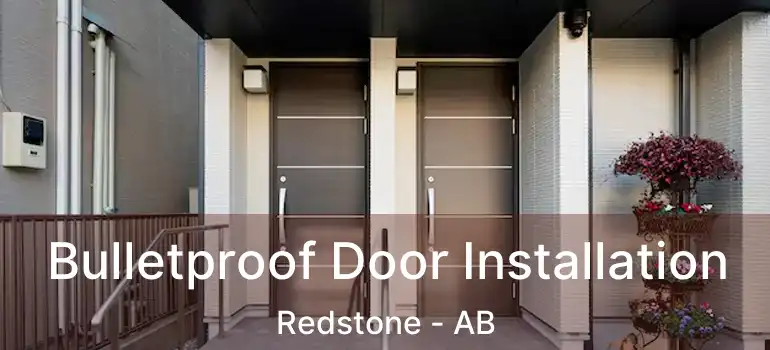  Bulletproof Door Installation Redstone - AB
