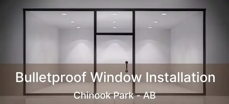  Bulletproof Window Installation Chinook Park - AB