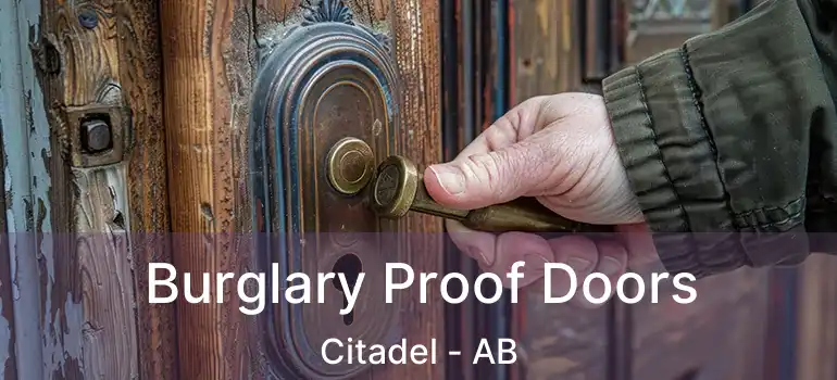  Burglary Proof Doors Citadel - AB
