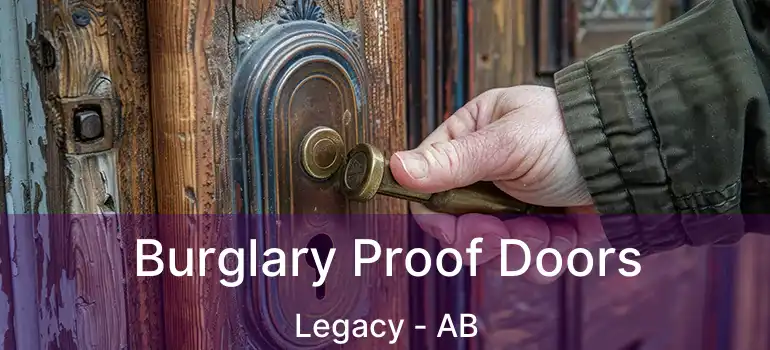  Burglary Proof Doors Legacy - AB
