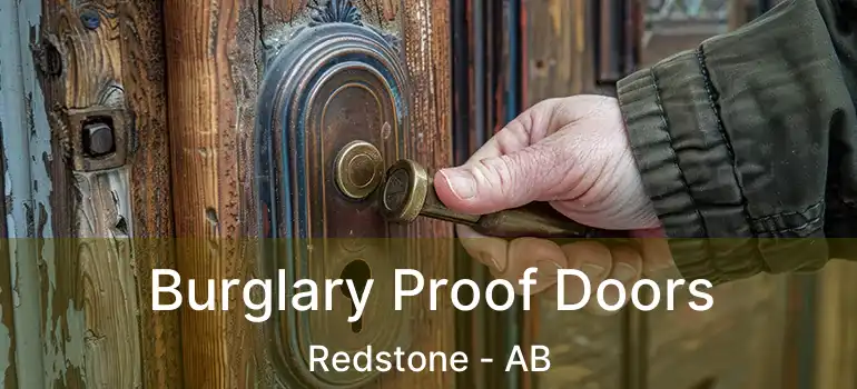  Burglary Proof Doors Redstone - AB