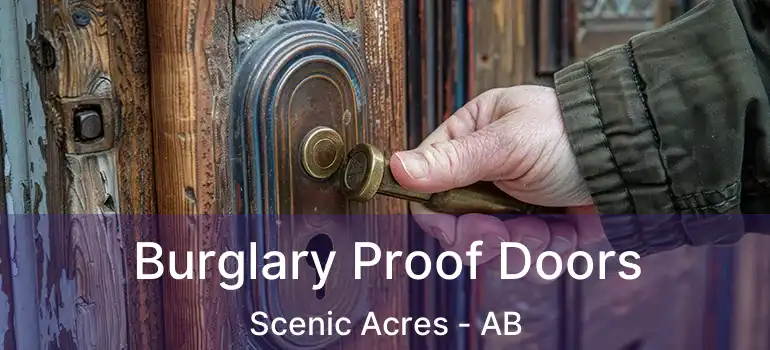  Burglary Proof Doors Scenic Acres - AB