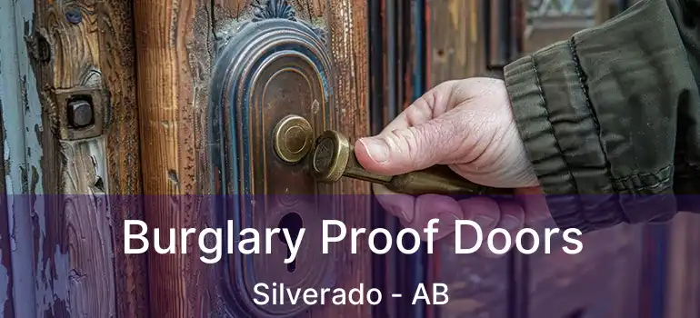 Burglary Proof Doors Silverado - AB