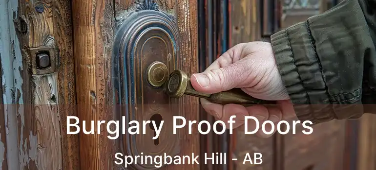  Burglary Proof Doors Springbank Hill - AB