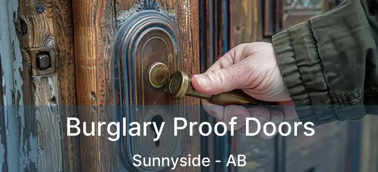  Burglary Proof Doors Sunnyside - AB