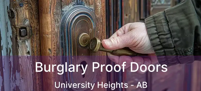  Burglary Proof Doors University Heights - AB