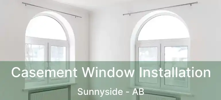  Casement Window Installation Sunnyside - AB