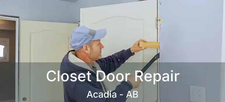  Closet Door Repair Acadia - AB