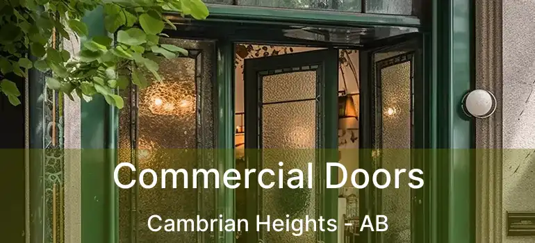  Commercial Doors Cambrian Heights - AB
