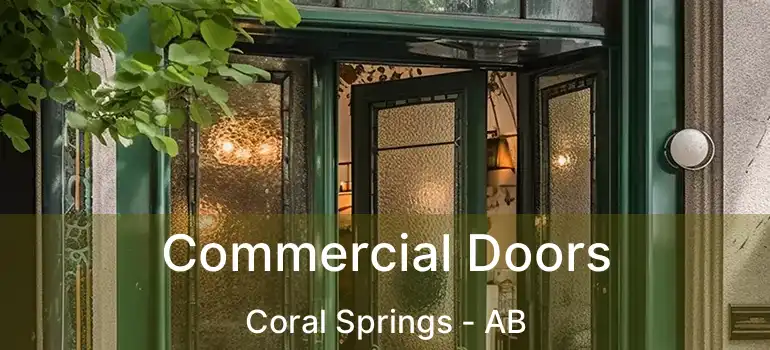  Commercial Doors Coral Springs - AB