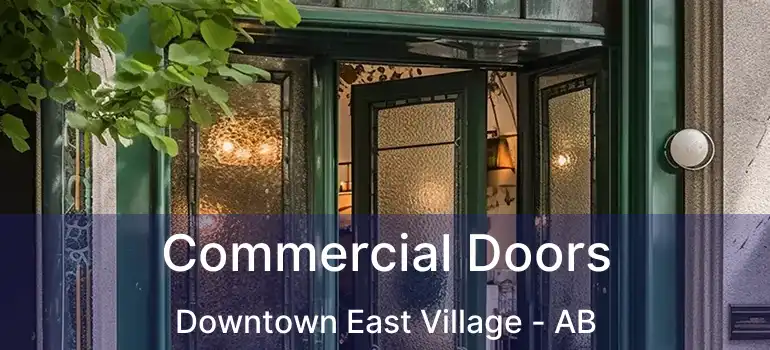 Commercial Doors Downtown East Village - AB