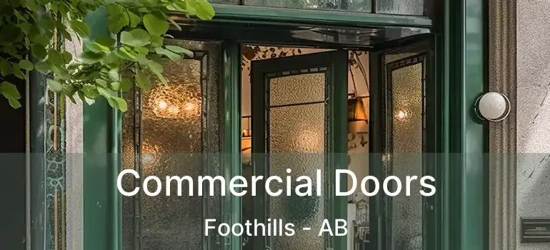  Commercial Doors Foothills - AB