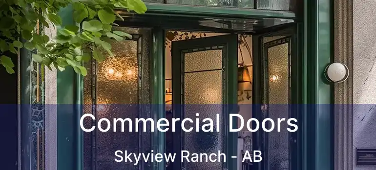  Commercial Doors Skyview Ranch - AB