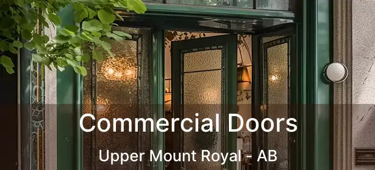  Commercial Doors Upper Mount Royal - AB