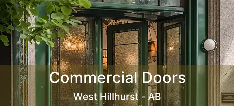  Commercial Doors West Hillhurst - AB