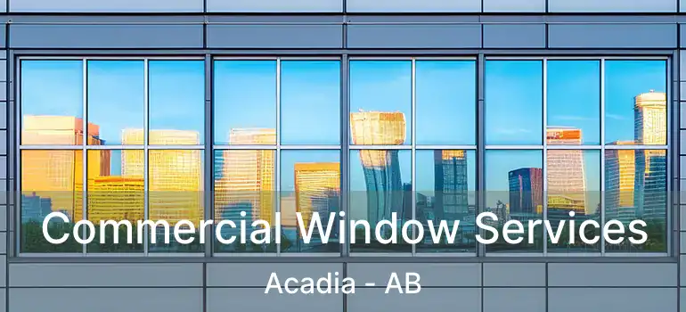  Commercial Window Services Acadia - AB